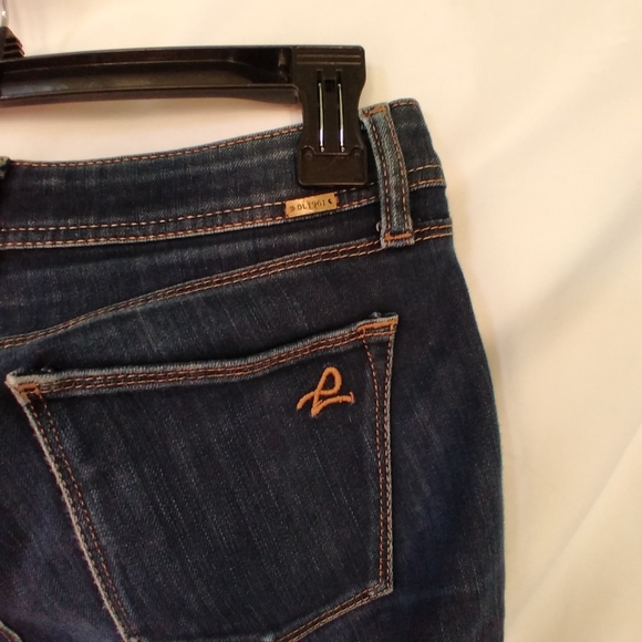 DL1961 Jeans Womens Size 26 Coco Curvy Straight Leg Twilight Dark Wash - Picture 4 of 6